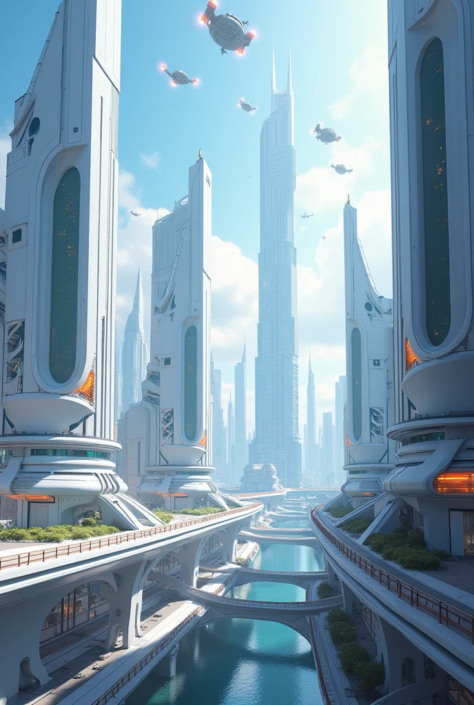 futuristic landscape