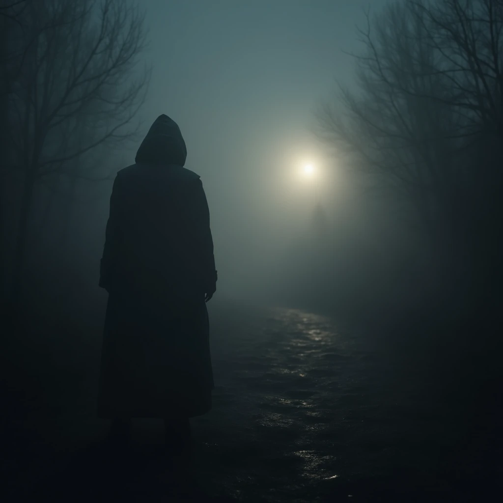 Mysterious Fog, low key photography, dramatic lighting, deep shadows, rich contrast, moody atmosphere, intense emotions, cinematic feel, mysterious ambiance, emphasizing shape and form, creating depth, evoking drama, storytelling through shadows, professional technique, (best quality, masterpiece, photorealistic), very aesthetic, perfect composition, intricate details, ultra-detailed, vivid colors