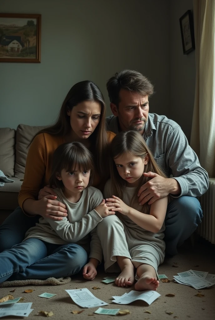Family in financial ruin