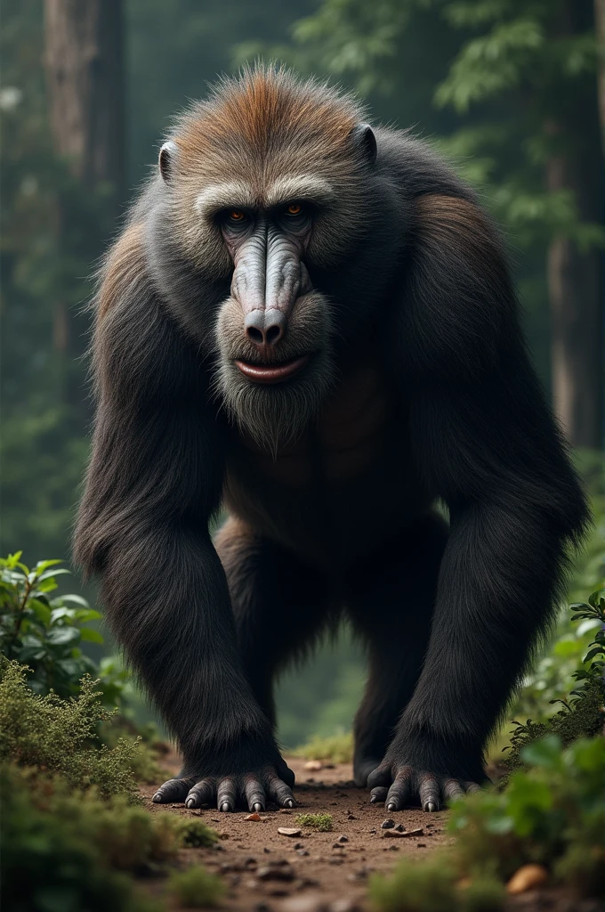 Bearded Baboon