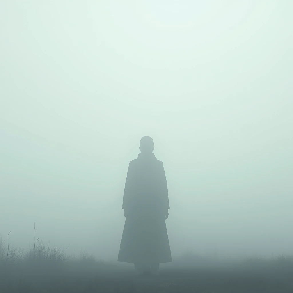 Mysterious Fog, minimalist photography, simplicity in composition, clean lines, uncluttered visuals, negative space, focusing on essential elements, conveying tranquility, understated beauty, elegant aesthetics, subtle storytelling, capturing the essence of minimalism, (best quality, masterpiece, photorealistic), very aesthetic, perfect composition, intricate details, ultra-detailed, vivid colors