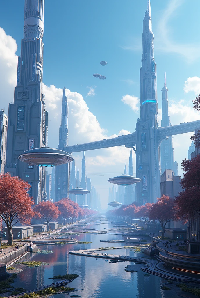 futuristic landscape
