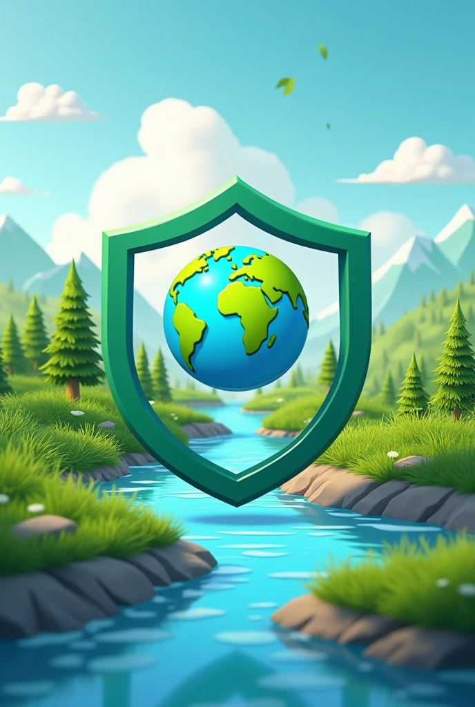 An image of an app "anti environmental pollution"