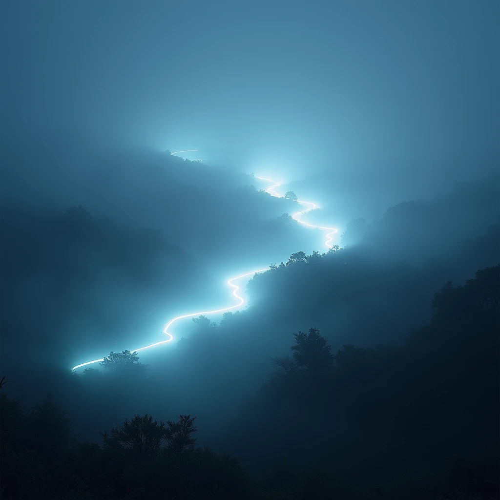 Mysterious Fog, long exposure photography, streaking lights, smooth motion, dreamy landscapes, ethereal atmosphere, light painting, creative expression, time manipulation, surreal effects, captivating visuals, artistic interpretation, immersive experience, unique perspective, (best quality, masterpiece, photorealistic), very aesthetic, perfect composition, intricate details, ultra-detailed, vivid colors