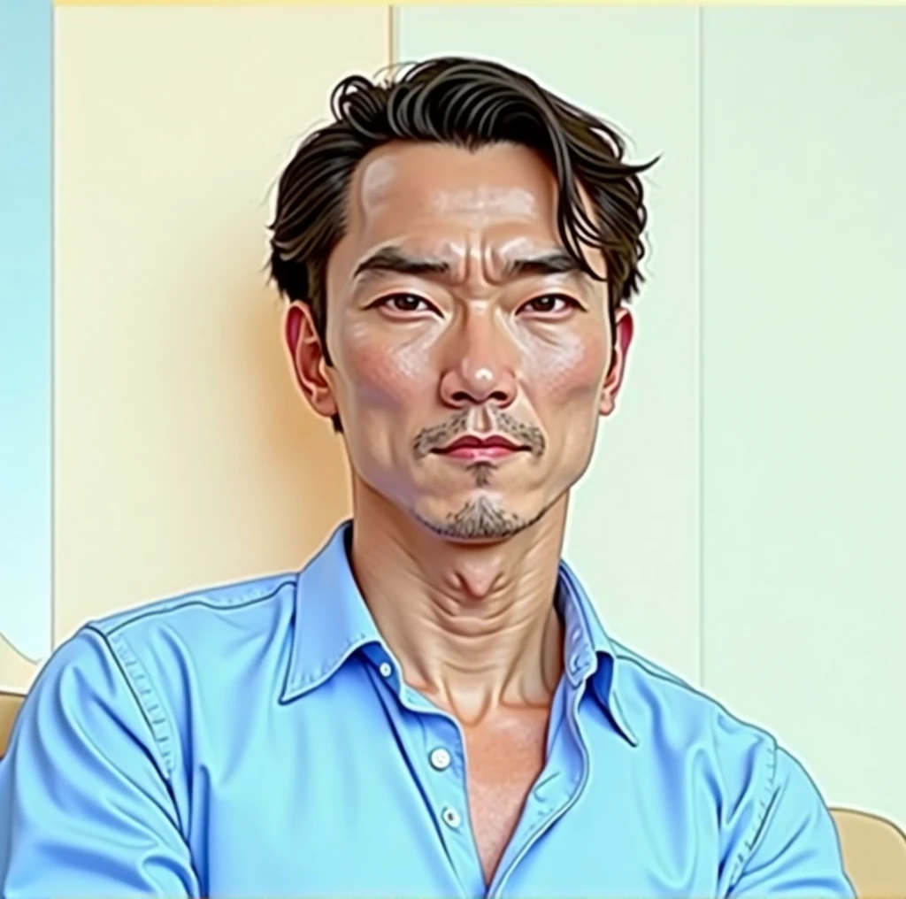 30 years old,daddy,"shiny suit",wear shirt, pants, necktie, waistcoat, leather trousers ,Dad lie down on the bed, k hd,in the office,"big muscle", gay ,black hair,asia face,masculine,strong man,the boss is,handsome,,leather gloves,lecherous dad,look straight ahead,dad is handsome,dad is handsome