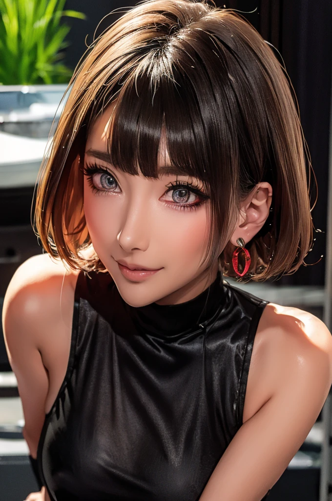 (Highest quality), Realistic, Gal,Sea of night,Sea of night辺,whole body,(((Big Breasts:1.2))),Sweat in the valley,Wet body,masterpiece,Accurate Human Anatomy,Realistic expression,,Become very clear,(short hair,Sharp bangs)Black panties,Fleshy crotch,(((Highest quality,Highest quality,8k images)))Blue Hair,Sexy pose,Evangelion Cosplay(Plug Suit)