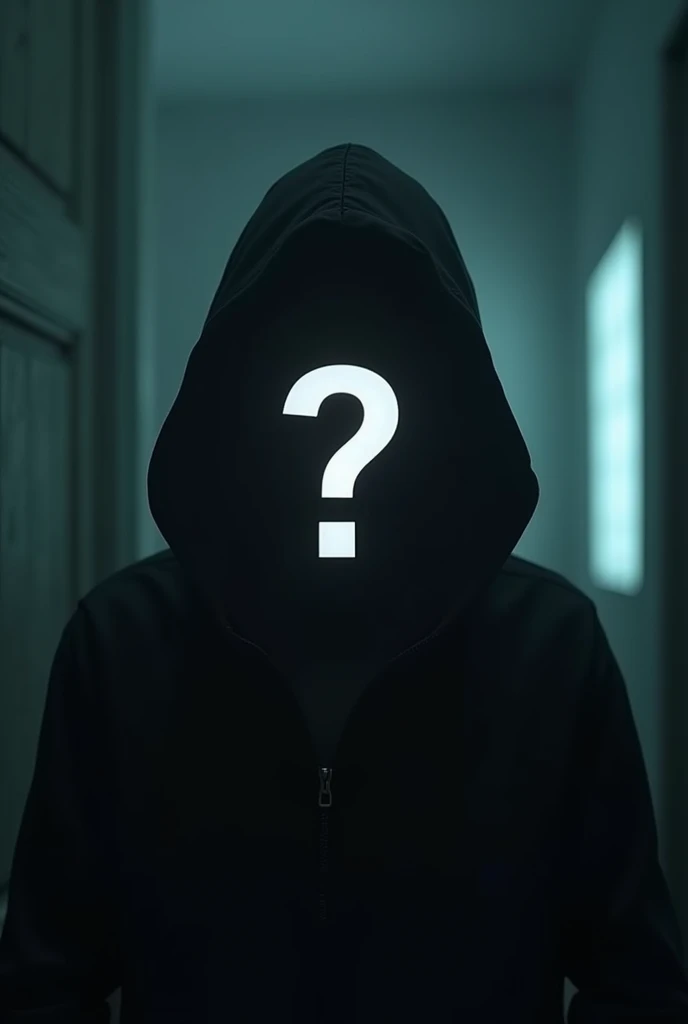 Create a mysterious image to put on your TikTok profile that is attractive with a question mark