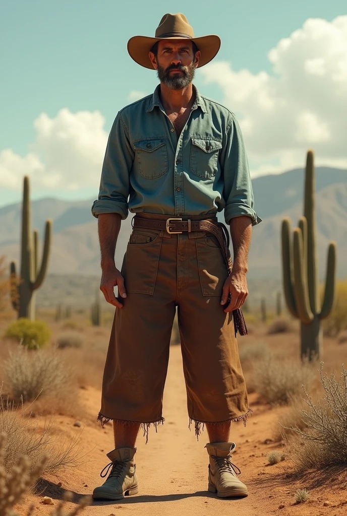 IMAGE OF A BRAZILIAN COWBOY