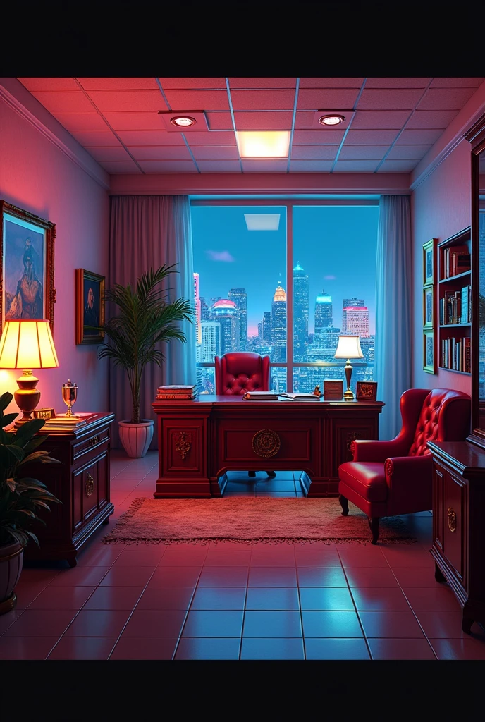 Ken Rosenberg's office in GTA VC with new textures