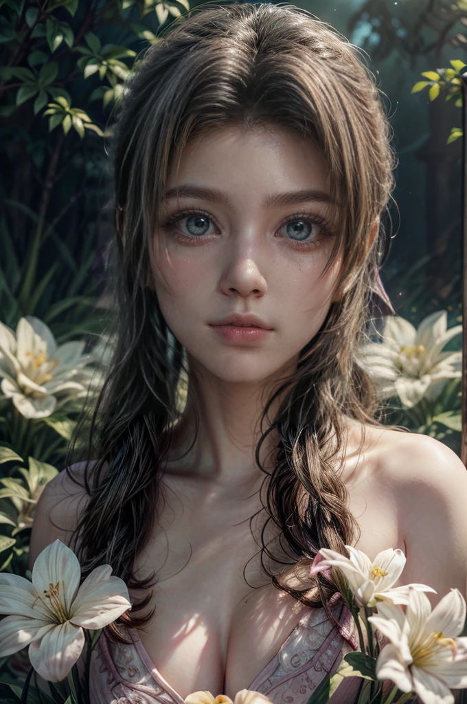 beautiful detailed eyes, beautiful detailed lips, extremely detailed eyes and face, long eyelashes, 1girl, photorealistic, hyper detailed, intricate details, cinematic lighting, magical, fantasy, ethereal, glowing, radiant, soft lighting, warm colors, vibrant colors, beautiful scenery, lush garden, flowers, nature, serene, peaceful, elegant, graceful, emotional, soulful