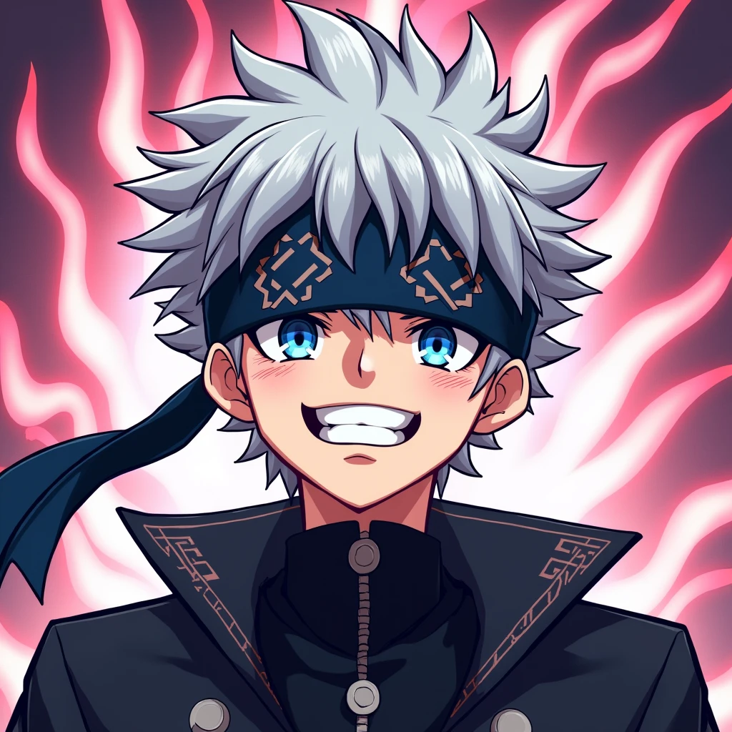 Emote para twitch do personagem satoro gojo