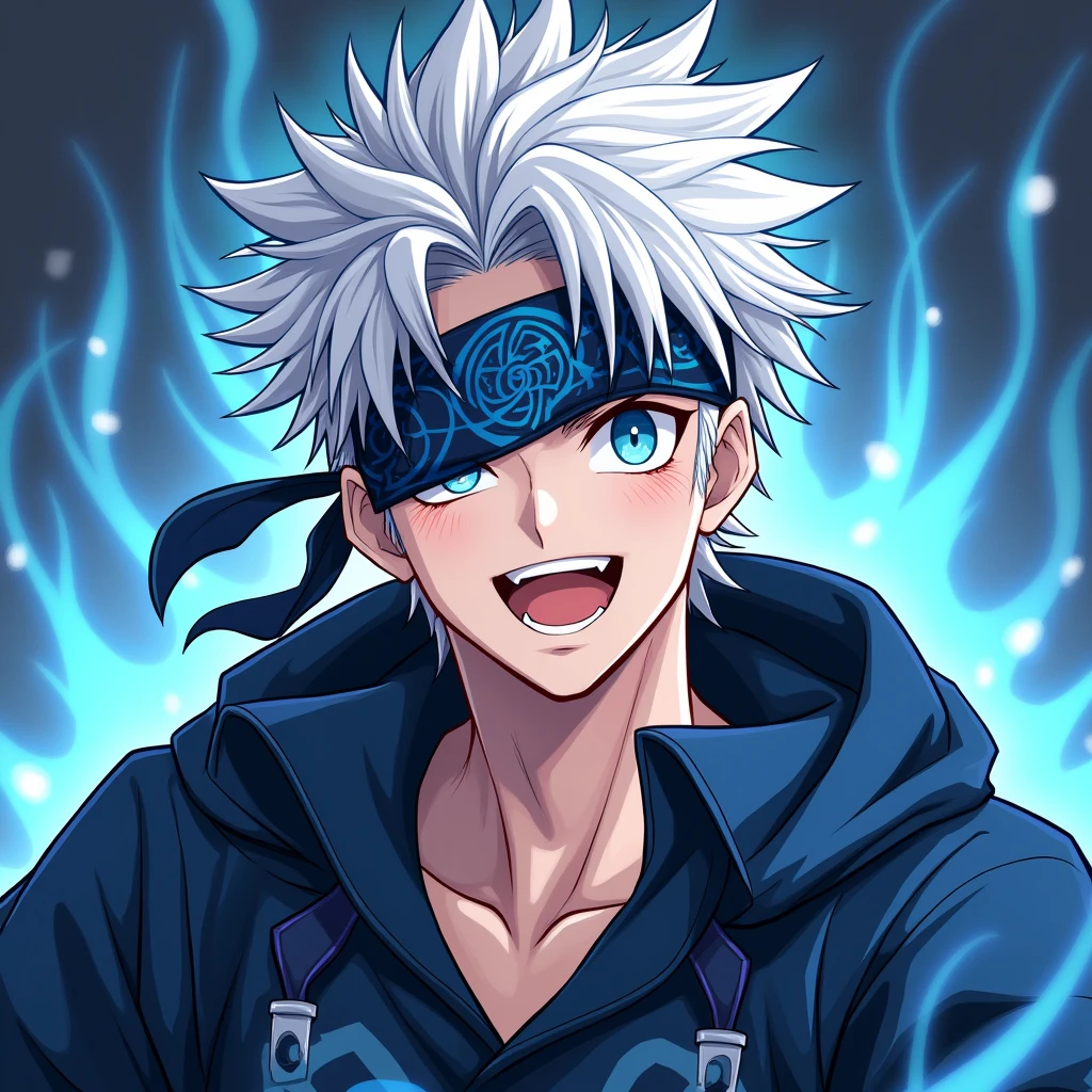 Emote para twitch do personagem satoro gojo
