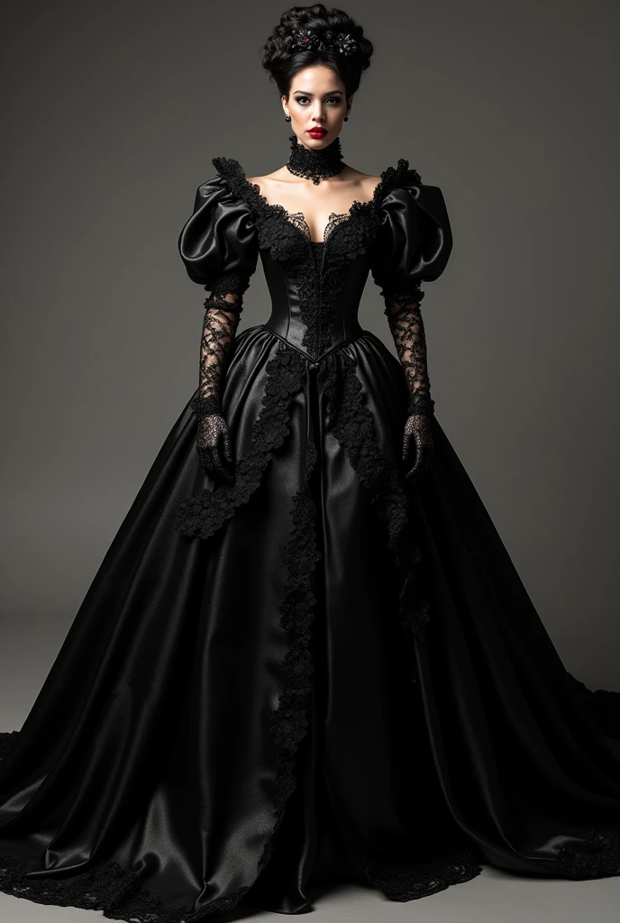 Complete fashion collection extravagant gothic