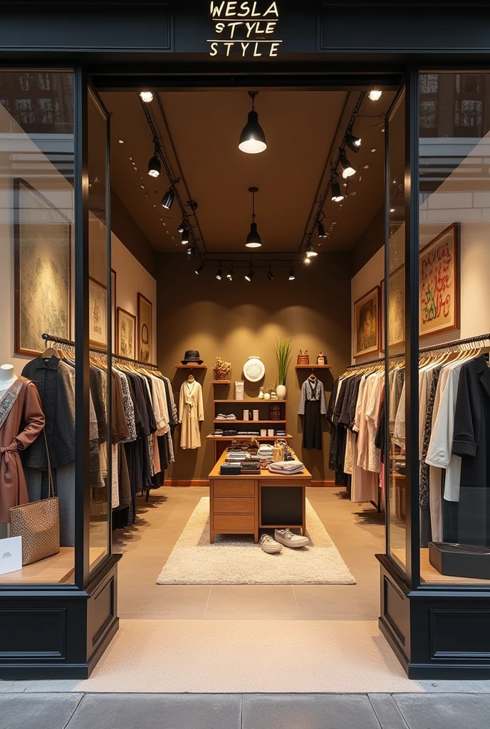 Create a store for store with the name wesla style