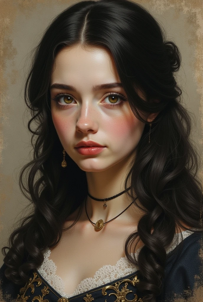 1. **Margaret Trelawny**:
   - **Appearance**: Margaret is often described as a beautiful young woman, with an appearance reminiscent of royalty. She has fine, aristocratic features, perhaps with long, dark hair that contrasts with her fair skin. His eyes could be piercing, possibly green or brown, reflecting the mysterious heritage of his family.