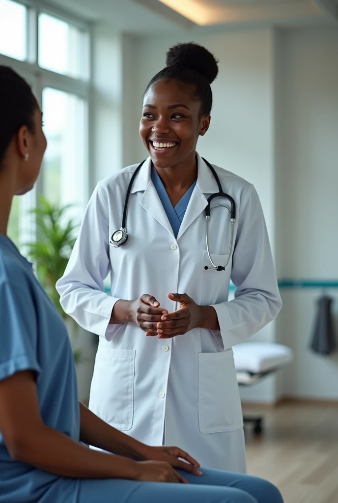 Black Physiotherapist