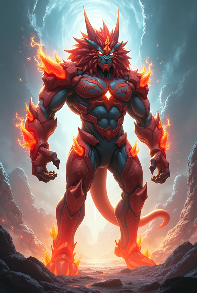 Ben 10 Alienx and entei fusion