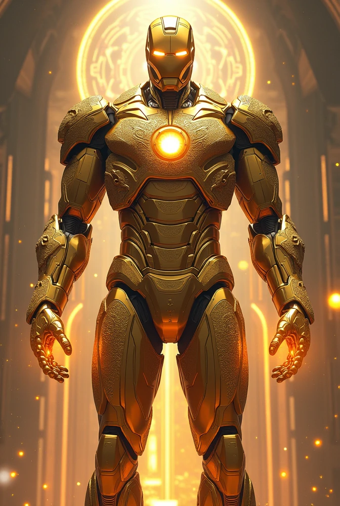 Golden Hindu Iron Man