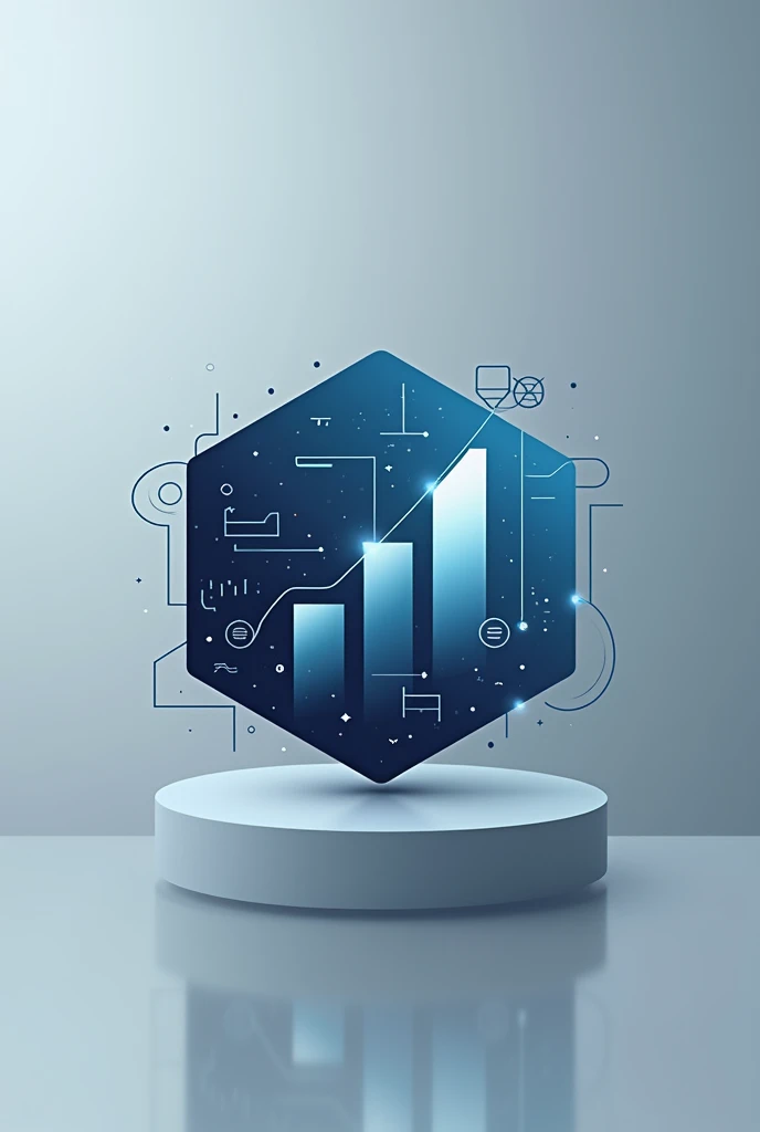 a creative logo for a company related to stock market
