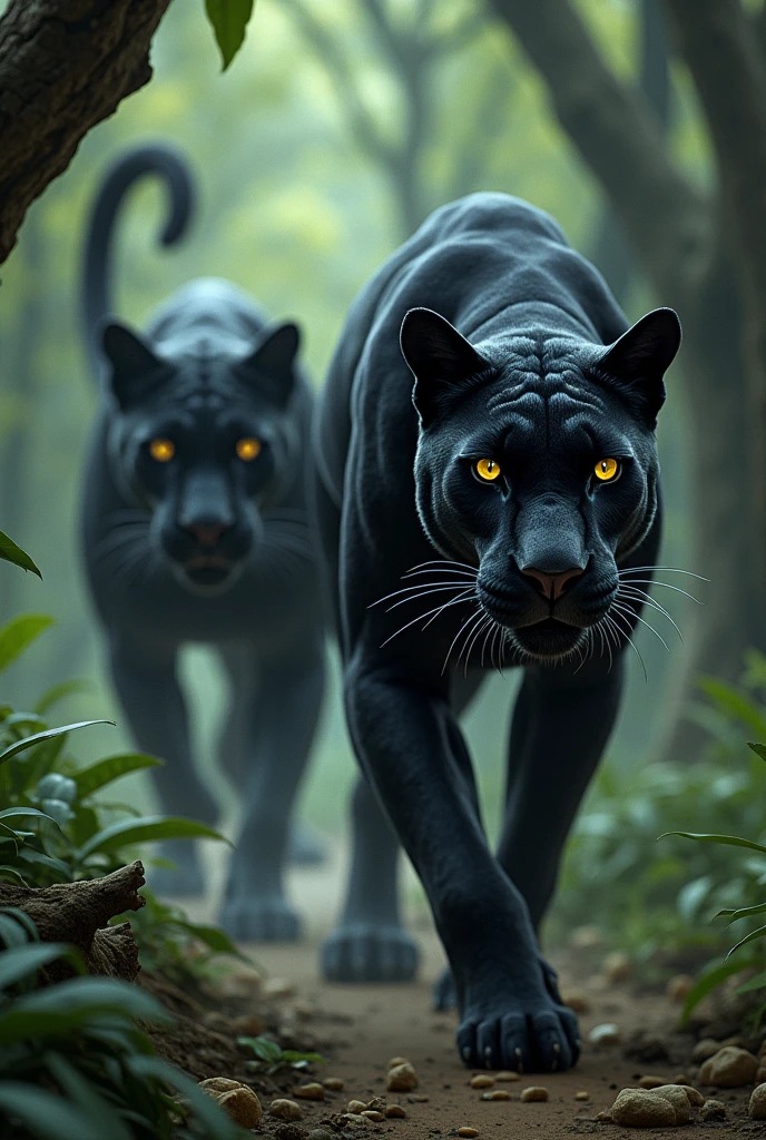 People with panther characteristics