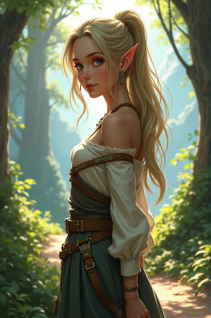 Half elf daughter of Bell Cranel