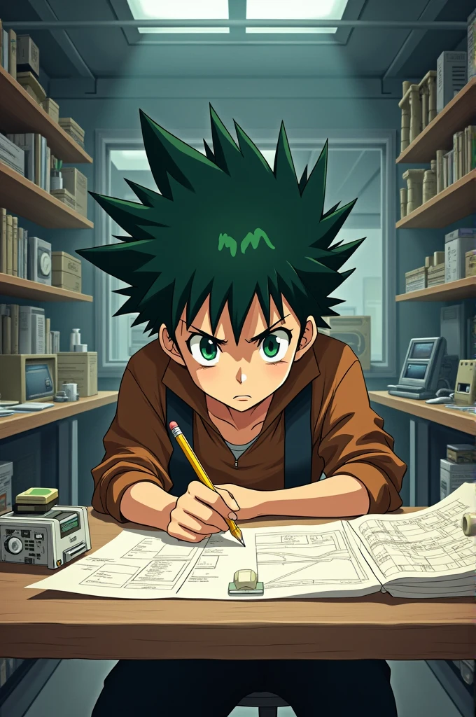 Gon from Hunter x Hunter studying industrial engineering