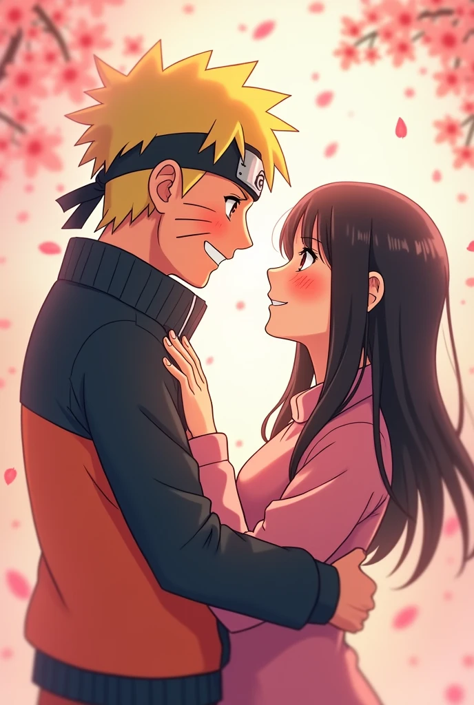 Naruto and hinata cute picture