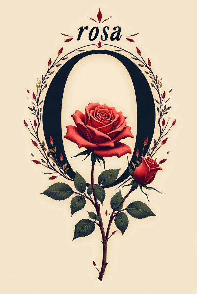 diseñO de tatuaje que diga: rOsa 
en el diseñO quierO que la "O" sea una rOsa
