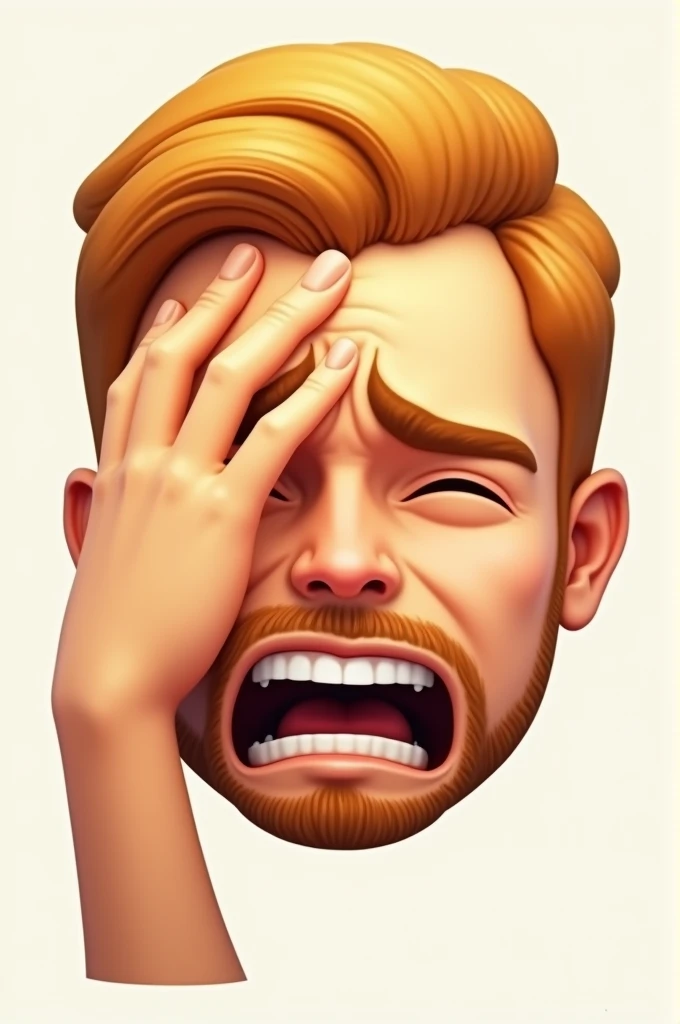 Create an emoji of someone slapping their forehead