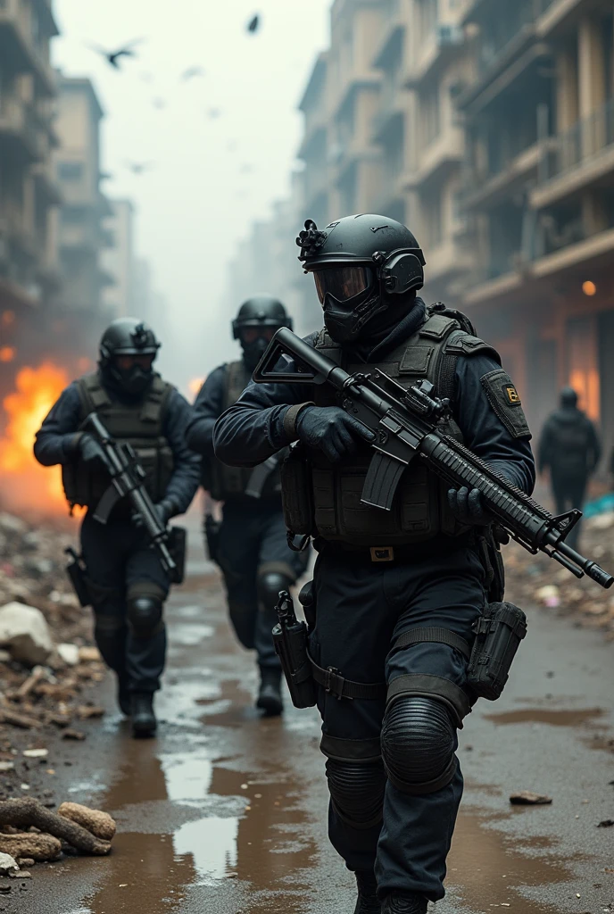 SWAT at war