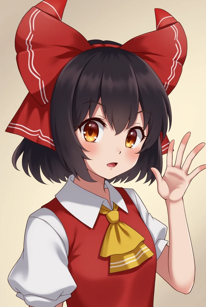 1 Girl\(dof,可爱of, (Red Cliff:0.8),of,big eyes, Orange Eyes,Big Red Horn, Dark hair color, 美丽of头发,可爱of hair style