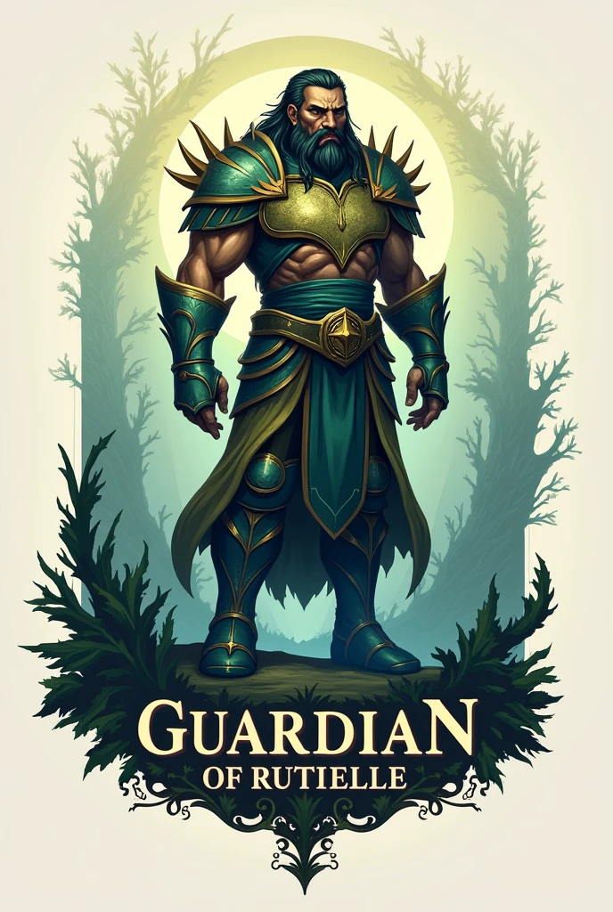 Logo with the name Guardian of Rutielle