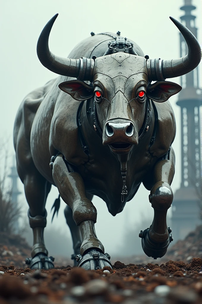 Bull half robot