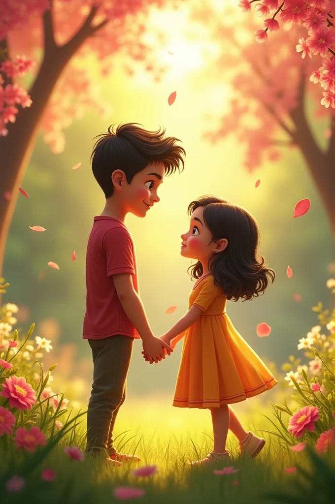 Muskan is a girl who is in love with a boy named diwakar