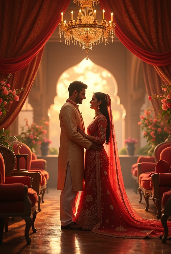 আলামিন + নাছরিন বিয়ের বাসর ঘরের ছবি