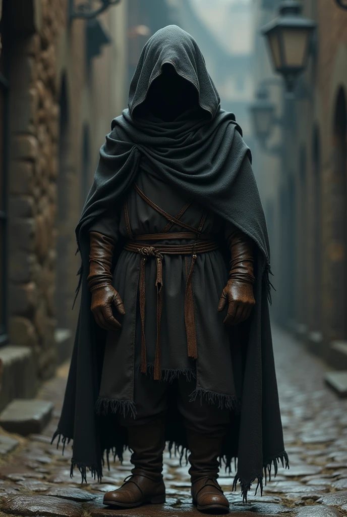 mysterious man who lived in the middle ages.A thief man 83cm tall
