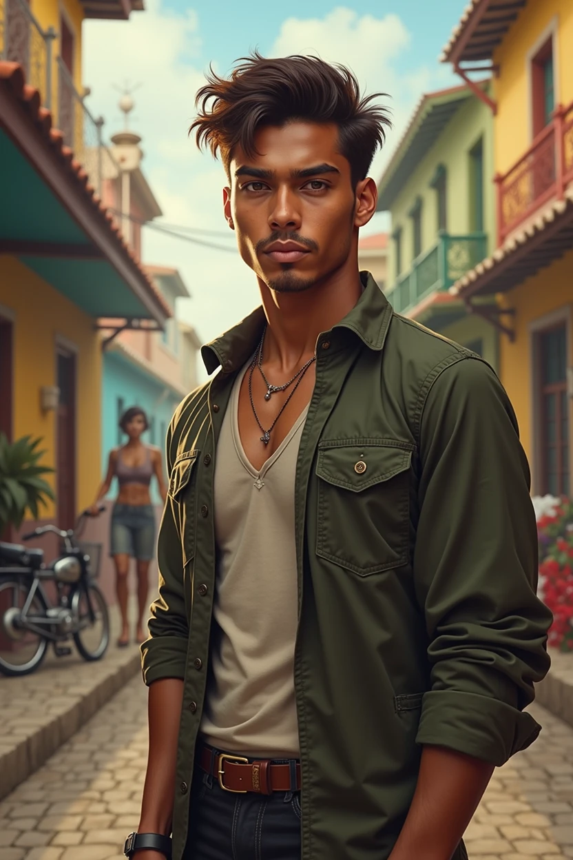 young, man, 20 years, 1950, colombia
