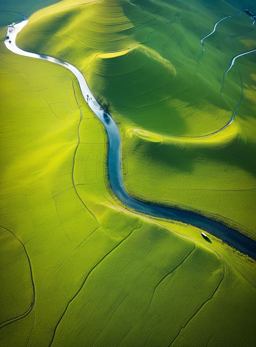 a Minimalist journey,blingbling,Aerial View