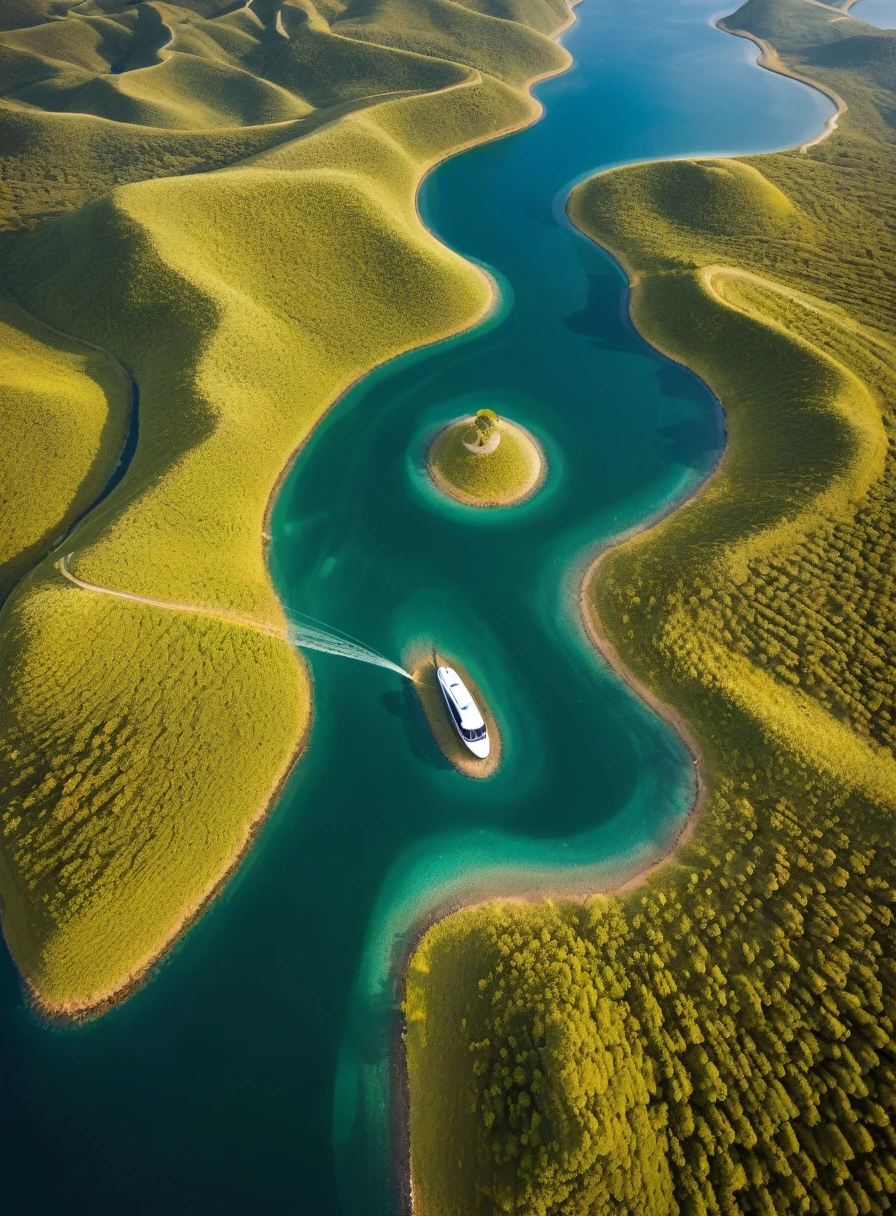 a Minimalist journey,blingbling,Aerial View