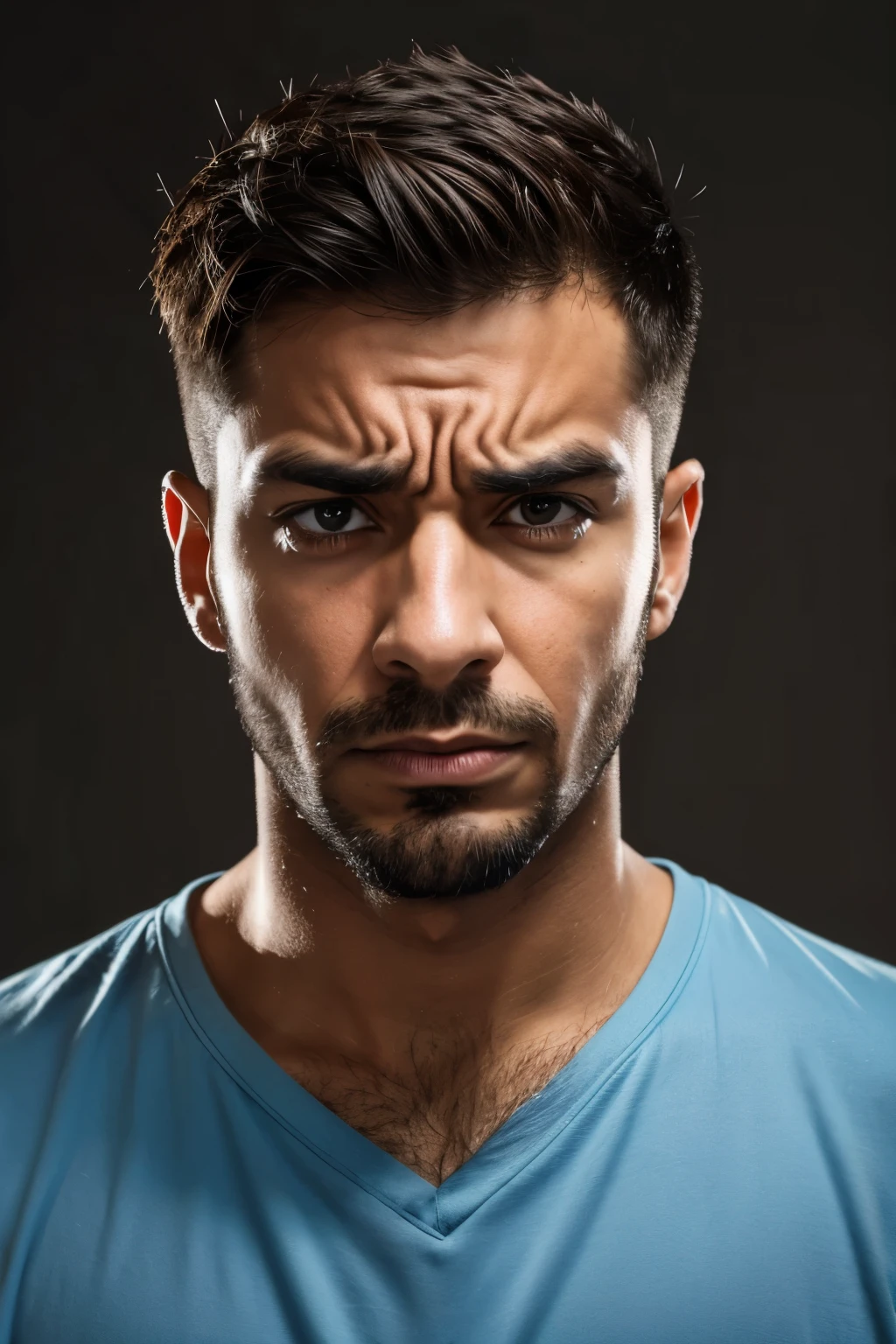 Man not happy about life