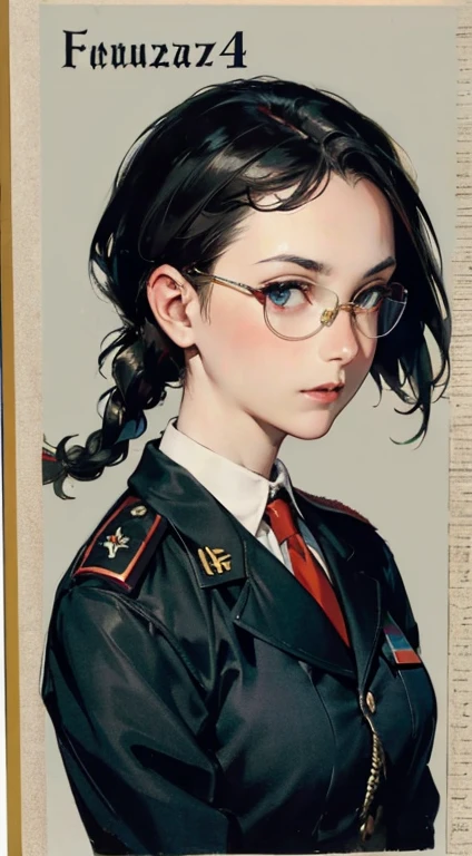 Anime girl with a baseball bat and helmet, :14 Frankl + jet radio, :14 Frankl + Akira, Pilot Girl, flkl, mechanized valkyrie girl, Jet Set Radio Station, jet dial radio, Akira artstyle, Akira moto, Impressive and detailed art style, Kauchert Kents, portrait anime space cadet girl, headquarters, profile, orange background，((13 year old girl)), (((slim, thin waist, thin thighs, thin arms)))  Modest outfit, remote shot, detailed beautiful delicate face, detailed beautiful delicate eyes, perfect facial proportions, high-definition skin, fine skin, four-inch best ratio. With one thumb, a masterpiece, highly detailed, realistic, (World War II German general uniform reference : 1.8), the highest face resolution, adult, modestly dressed woman, dressed entirely, ( small, black hair, black straight bangs, super fine braids, straight bangs, red glasses, dark green eyes), future, science fiction, fighter plane, standing On the landing of a fighter plane, the government agency, a deep intelligent personality, a calm expression, a respectful face, a war, a fighter plane  (La mejor calidad:1.1), (Obra maestra:1.4), (absurdos:1.0), retrato, primer plano,1girl, Marinero Urano, KizukiAi, Mujer madura, small breasts, aqua eyes, cabello rubio, Uniforme Sailor Senshi, Collar de marinero, arco de pecho, Arco trasero, Falda suplicante, Guantes blancos de codo, Acostado boca abajo, en el suelo, con el trasero en alto, mostrando el culo de espaldas, without looking back