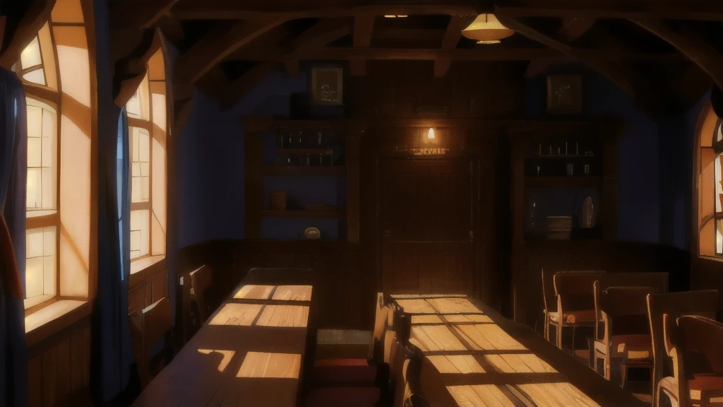 The tavern inside, fantasy tavern, The Room Inside