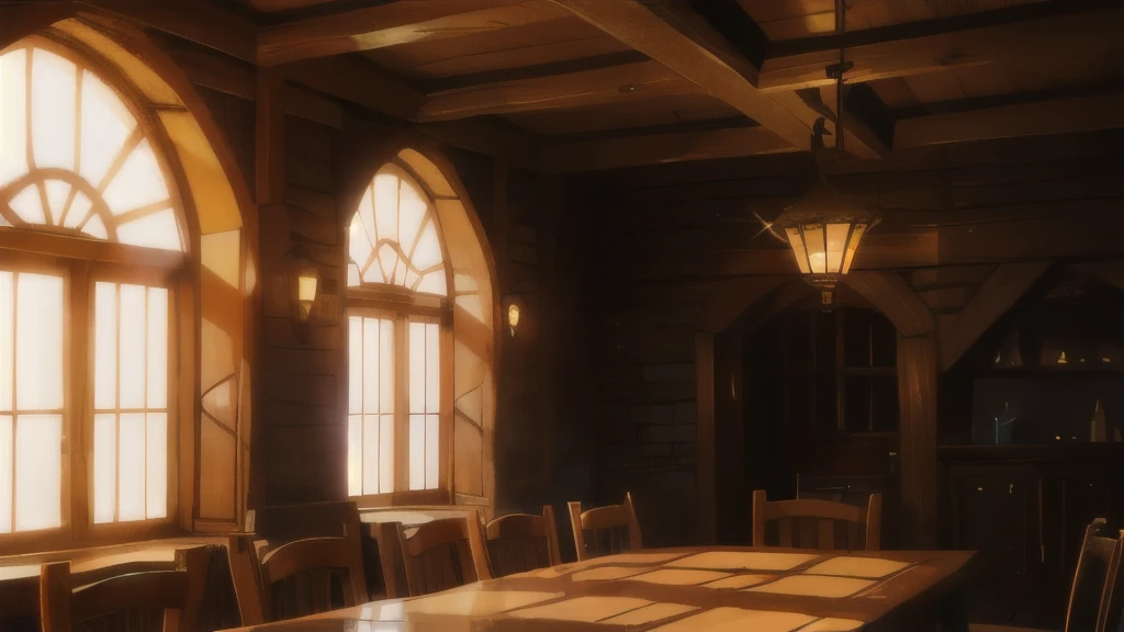 The tavern inside, fantasy tavern, The Room Inside