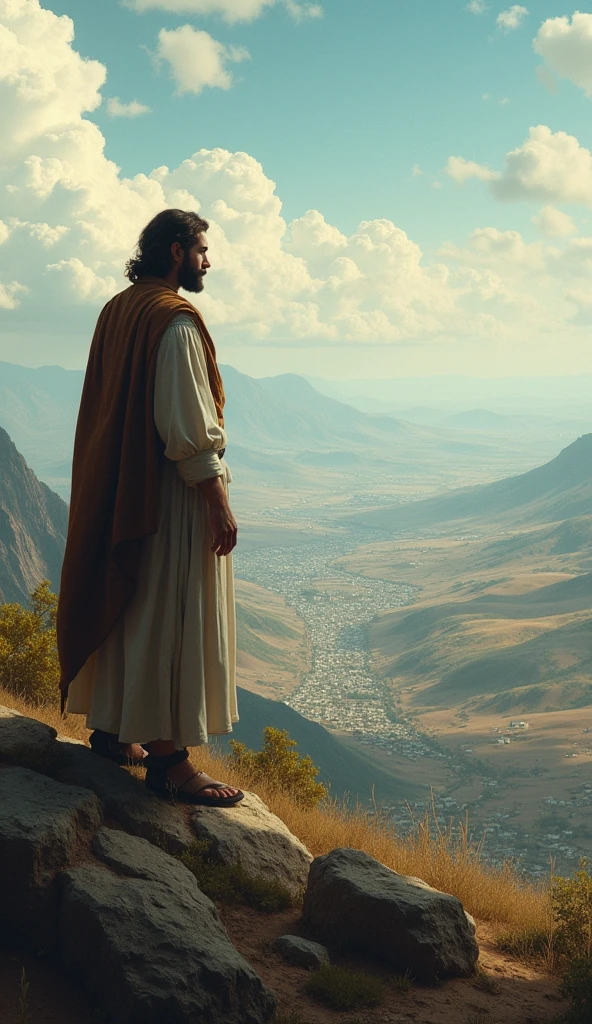 ((best qualityer)), ((work of art)), (detailded), "Joseph, observing an entire nation from afar