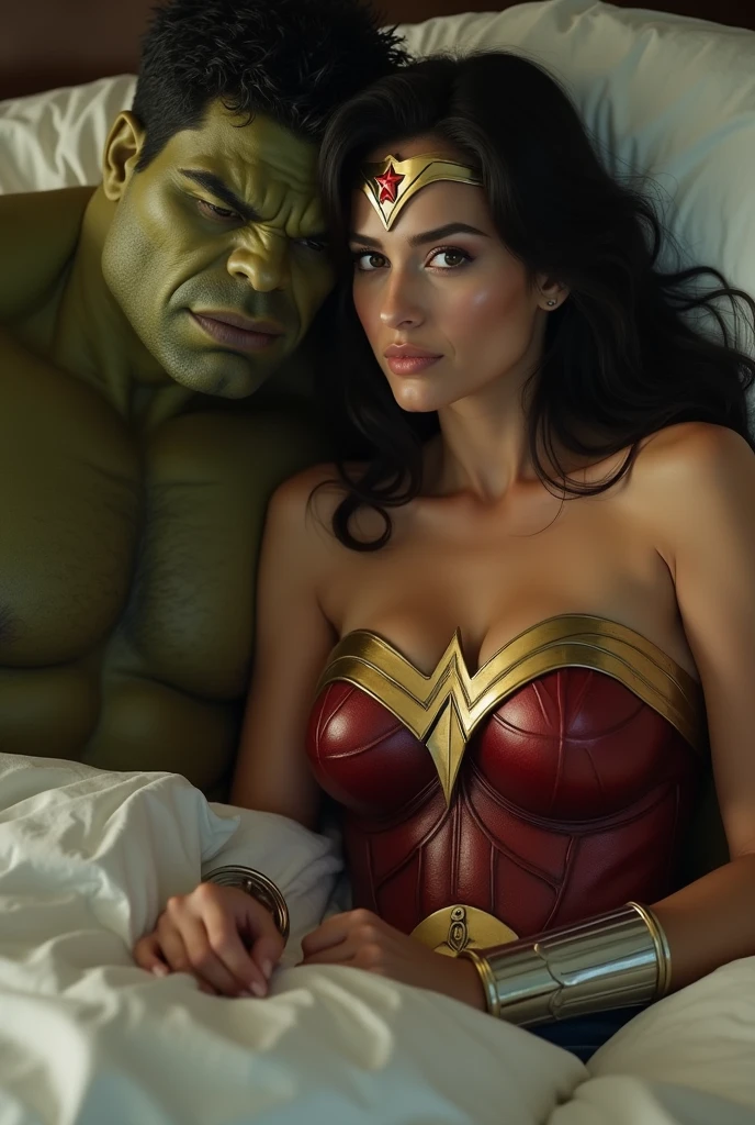 Wonder Woman is having sex with hulk in bed ,fully naked, penis is asshole,sex,hig , penis is asshole, fully naked
Masterpiece, realistic, cinematic
