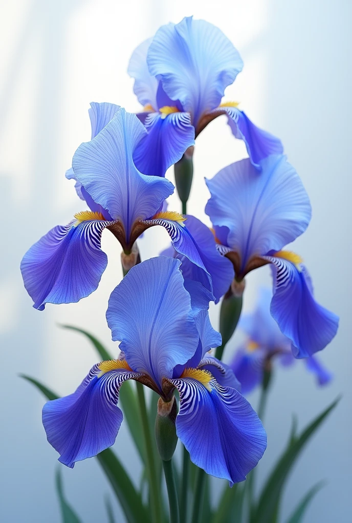 Printable irises