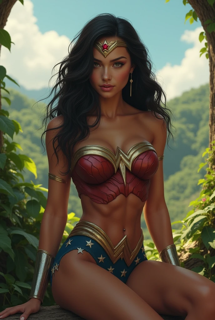 Wonder Woman laying down fully naked
Masterpiece, realistic, cinematic