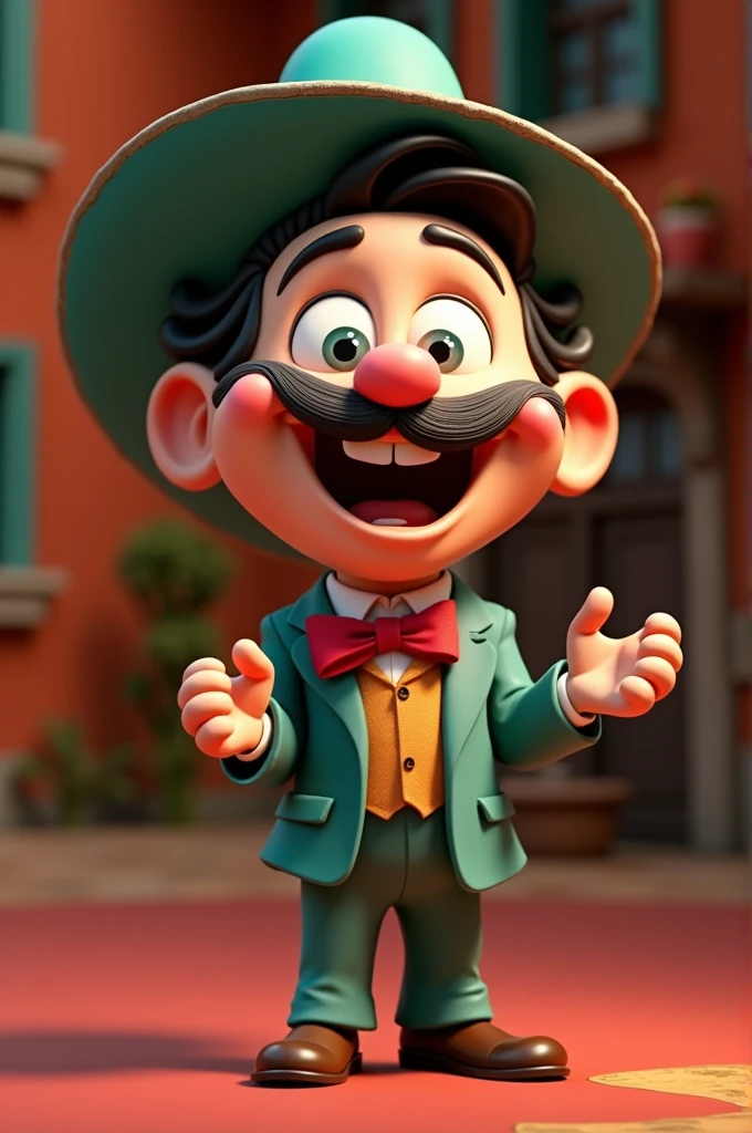Mario Moreno animated 3D