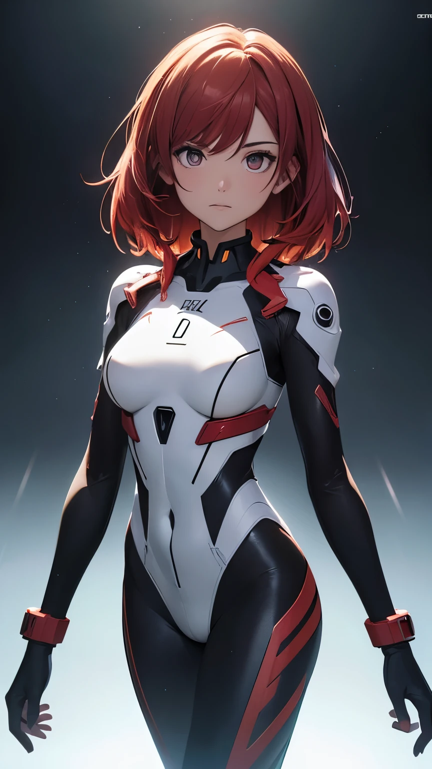 ((best quality)), ((master part)), (circunstanciado: 1.4), (Absurdo), corpo inteiro, Mulher adulta de 20 anos com micro fio dental estilo Simon Bisley, roupas vermelhas estilo evangelion Genesis com detalhes vermelhos, 2 piece outfit, red hair, Centrado, scale to fit dimensions, HDR (high dynamic range),ray tracing,NVIDIA RTX,Super-Resolution,irreal 5,subsurface dispersion, Textura PBR, Post-processing, anisotropic filtering, profundidade de campo, Maximum clarity and sharpness, Texturas multicamadas, Mapas de Albedo e Especular, surface shading, Accurate simulation of light-material interaction, perfectly proportions, octan render, Two-tone lighting, Ampla abertura, ISO baixo, White balance, rule of thirds, 8K BRUTO, crysisnanosuit