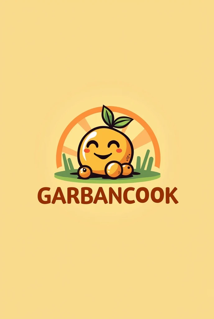 Logo for a chickpea business called Garbancook